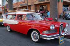 Awesome 1958 Ford Edsel Roundup 2 door Station Wagon at Huntington Beach Cruiser Meet