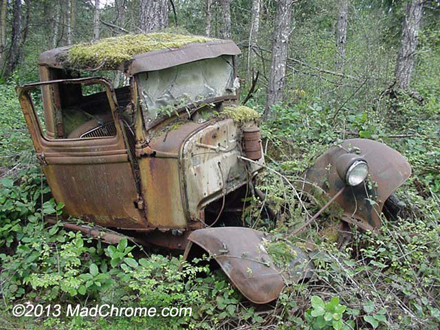 Antique ford truck salvage yards #7